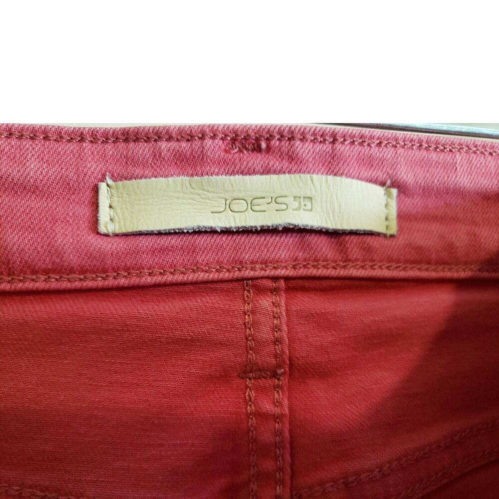 Joes Jeans Womens Size 29 Pomegranate The Milla High Rise Straight Ankle Denim - Picture 10 of 16